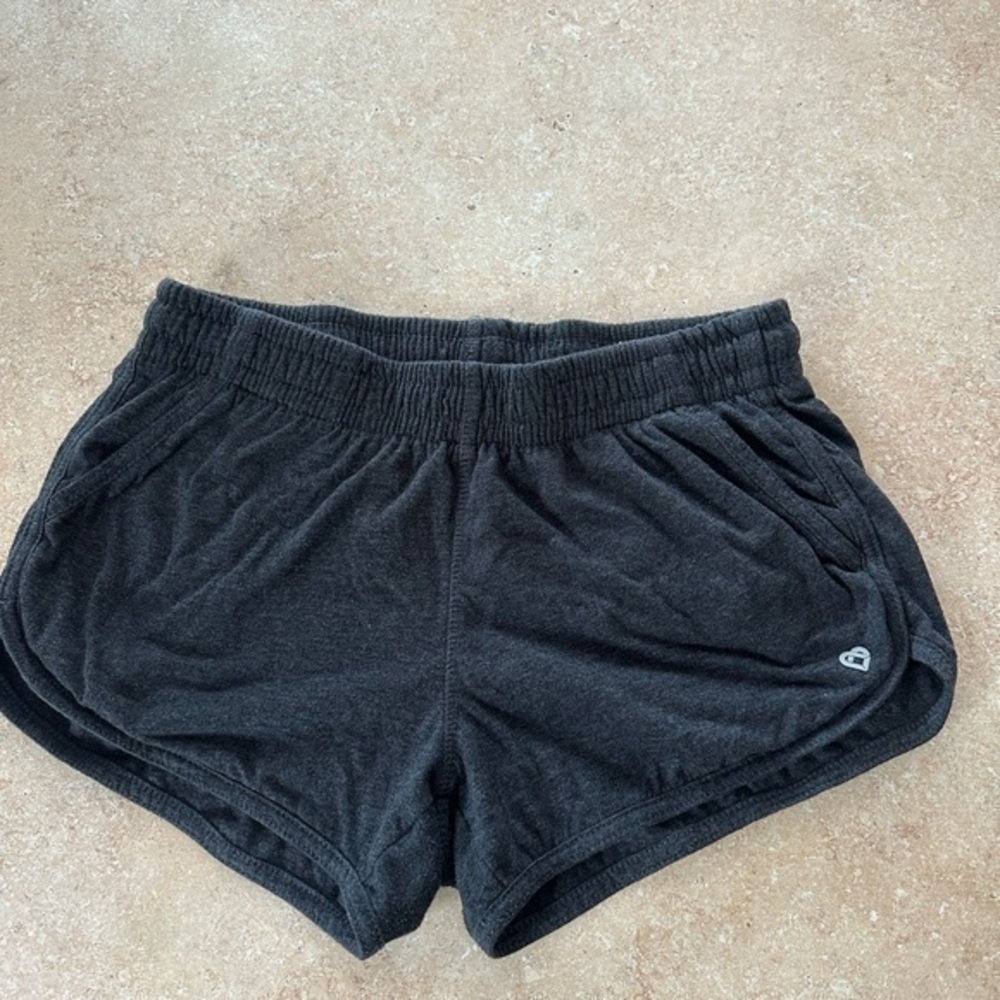 Colossem Lounge Shorts Women’s M Gray Soft Pullon Shorts with Pockets Loungewear